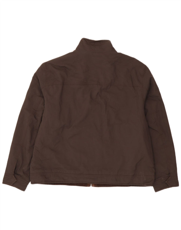 Marks & Spencer Veste Bomber Homme UK 44 2XL Marron Polyamide