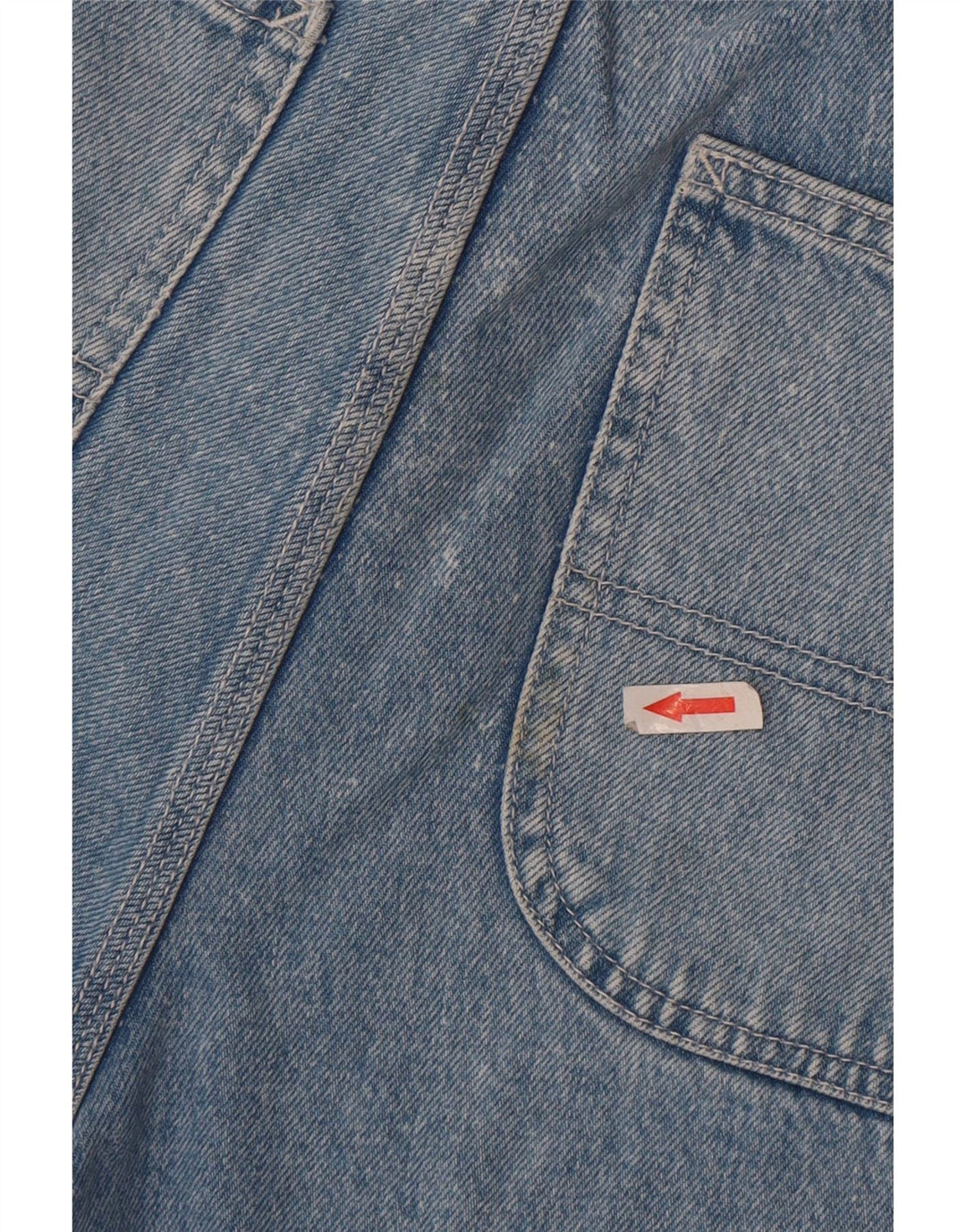 Pull & Bear Short cargo en jean pour femme EU 38 Medium W30 Bleu