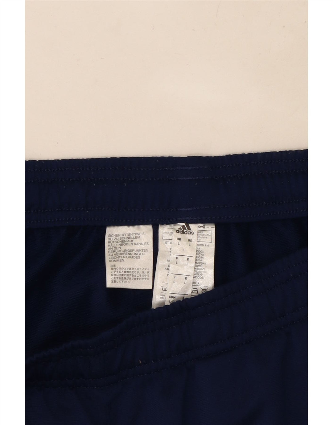 ADIDAS Pantalon de survêtement pour homme Joggers Large Bleu Marine Polyester