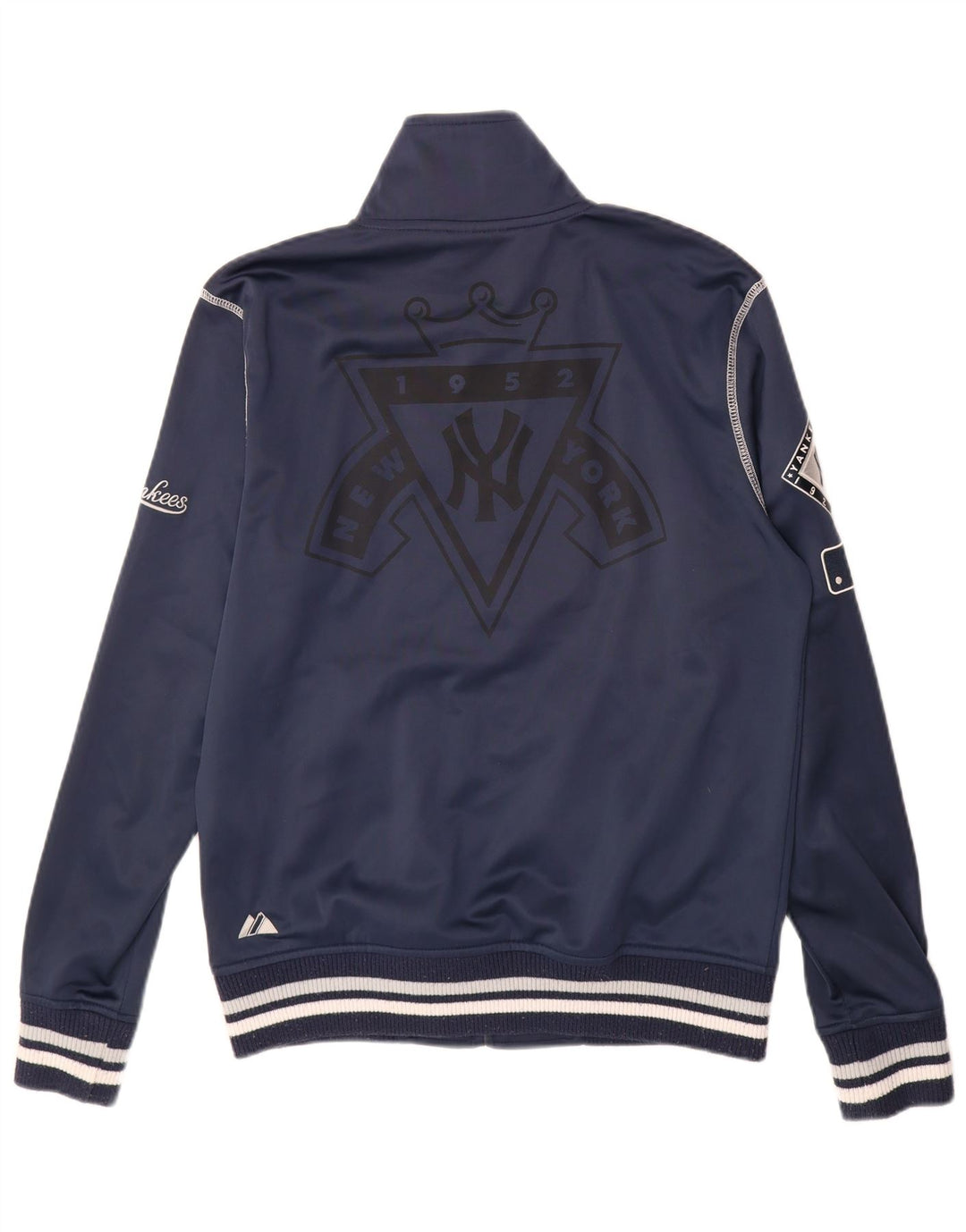 MAJESTIC Veste de Survêtement New York Yankees Homme Petit Bleu Marine