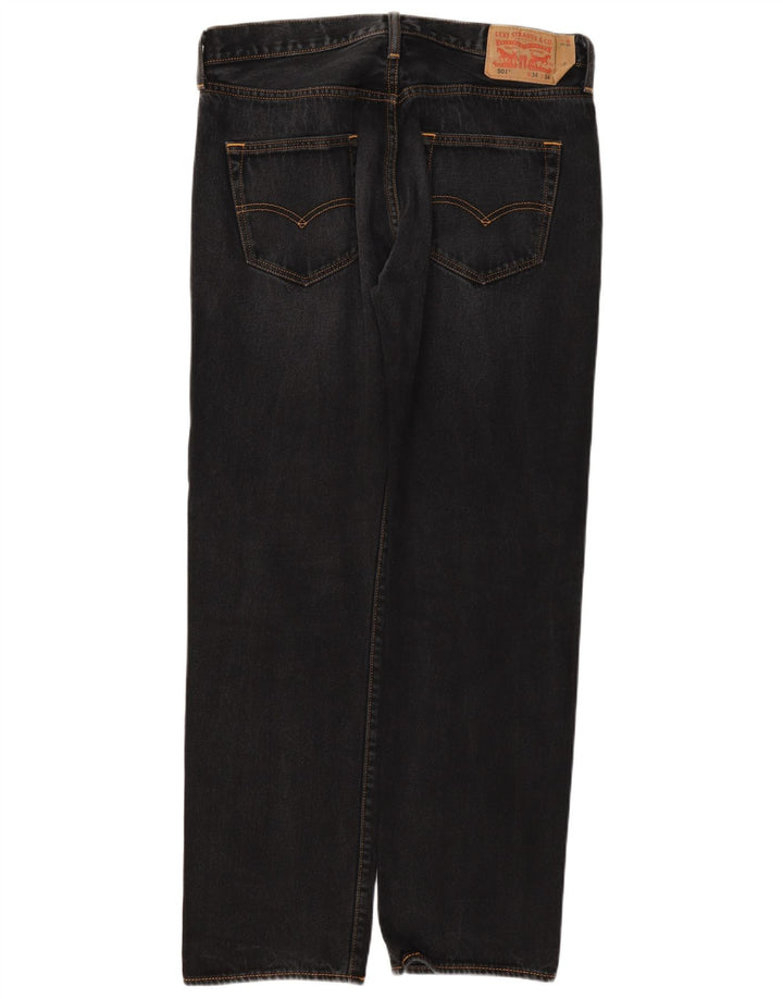 Levi's Jean Droit 501 Homme 34 L34 Gris Coton
