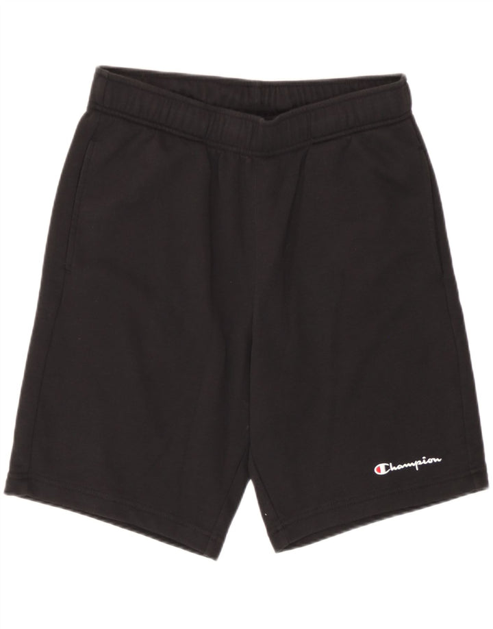 Champion Short de Sport Homme Noir Moyen