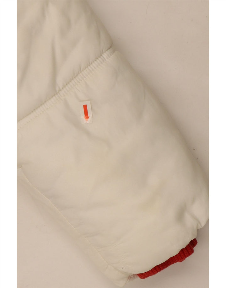 Tommy Hilfiger Veste matelassée graphique pour garçon 13-14 ans Blanc Colourblock