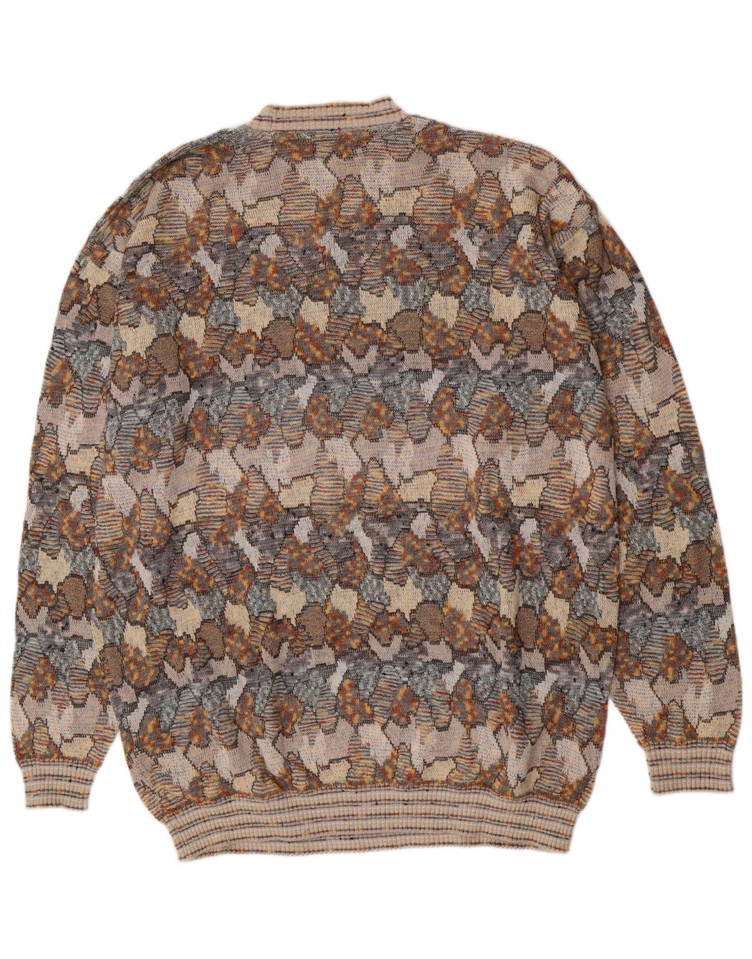 Suspense Pull à col rond pour homme à motif abstrait IT 54 XL Gris