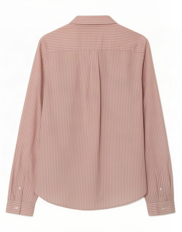 Jack Wills Chemise femme UK 10 Petit coton à fines rayures violet