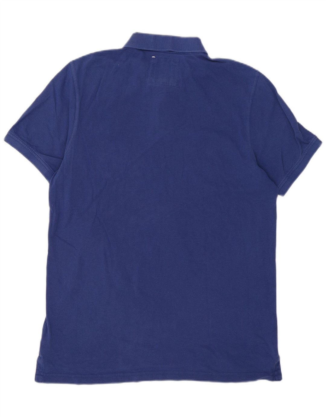Crew Clothing Polo Homme Grand Bleu Coton