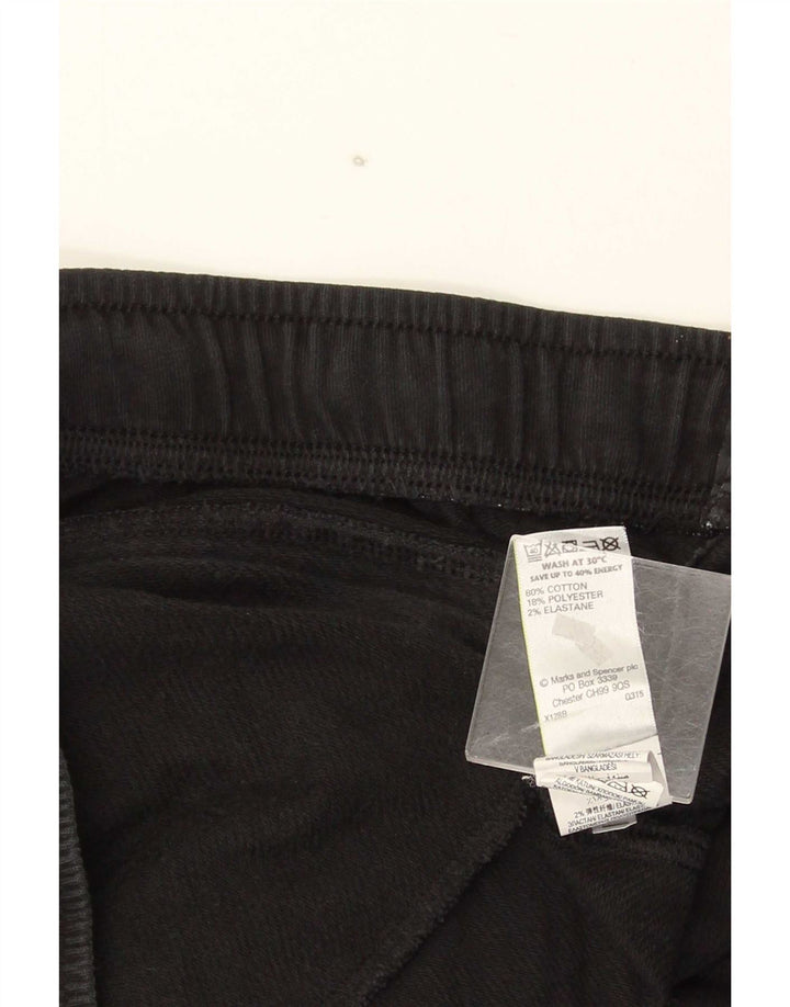 Marks & Spencer Pantalon de survêtement pour homme 2XL Noir Coton