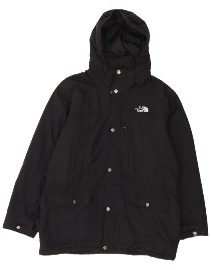 The North Face Veste coupe-vent à capuche pour homme UK 40 Large Noir Hiver