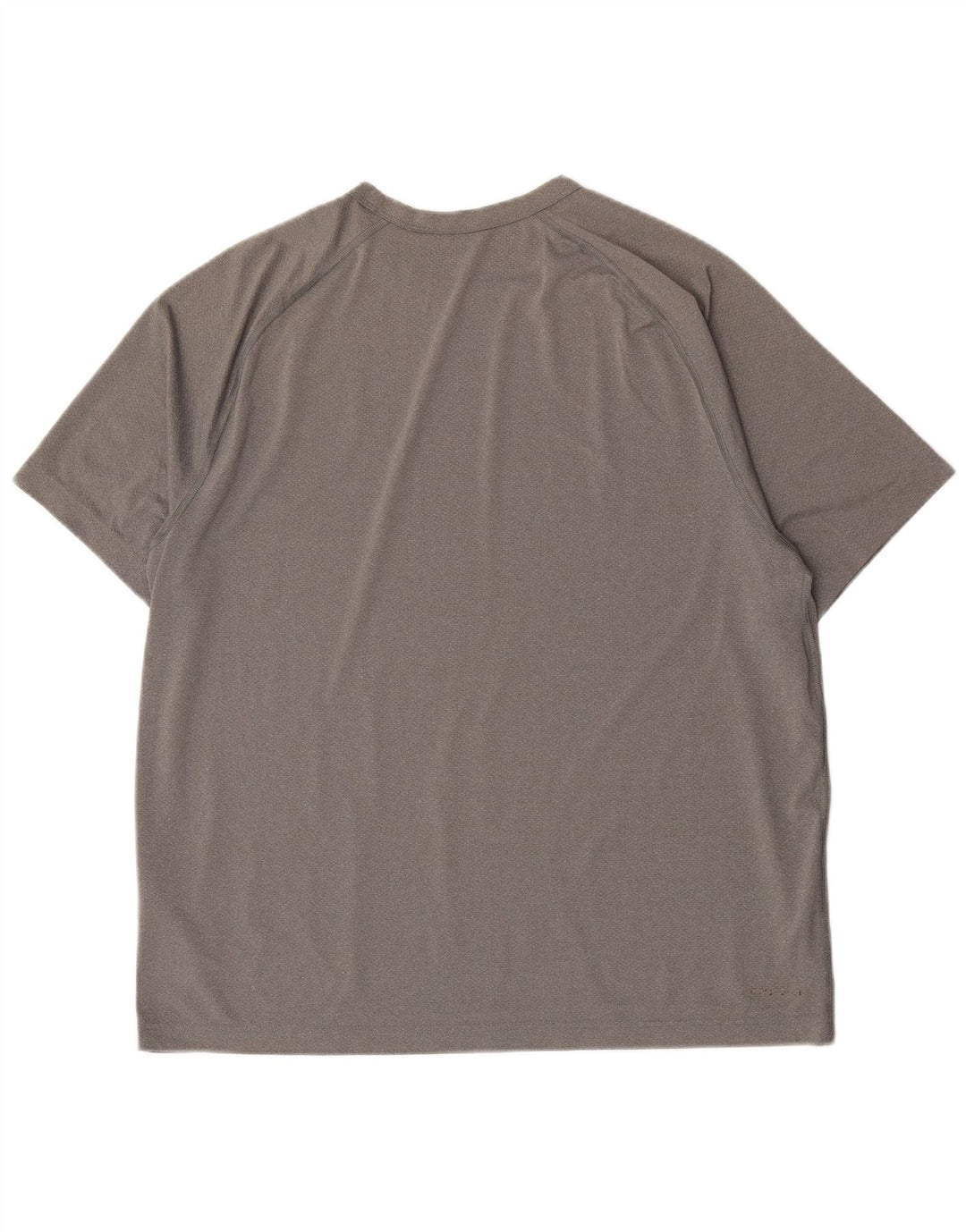Nike Hommes Dri Fit T-Shirt Haut Large Gris Polyester