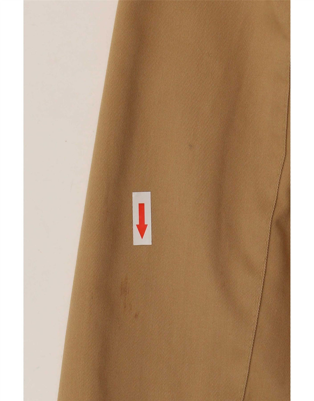 vintage Femme Double Breasted Trench Coat IT 50 XL Beige Polyester