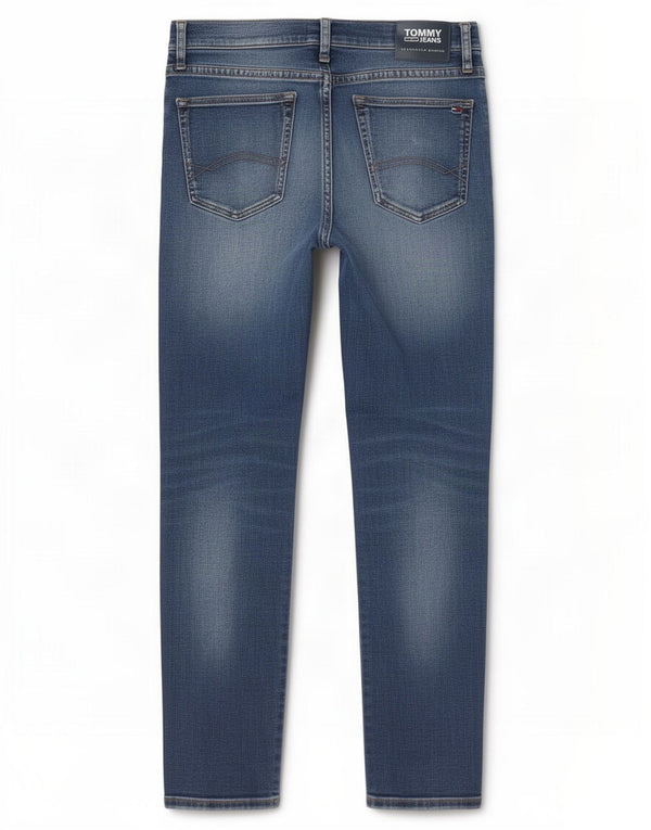 Tommy Hilfiger Mens Skinny Jeans W32 L32 Blue Cotton