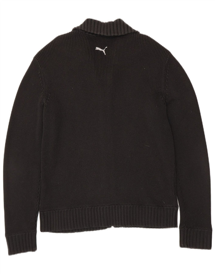 PUMA Pull Cardigan Homme Grand Noir