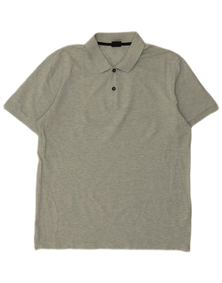 Hugo Boss Homme Regular Fit Polo Large Vert Coton
