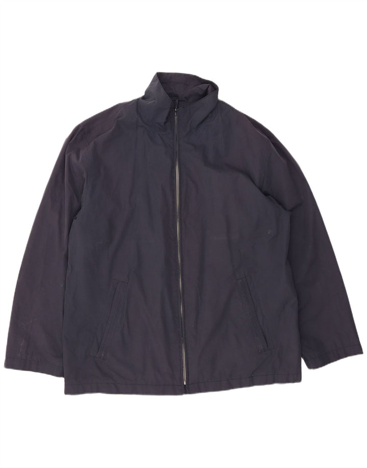 BUSH Veste Bomber Homme UK 42 XL Bleu Marine Polyester