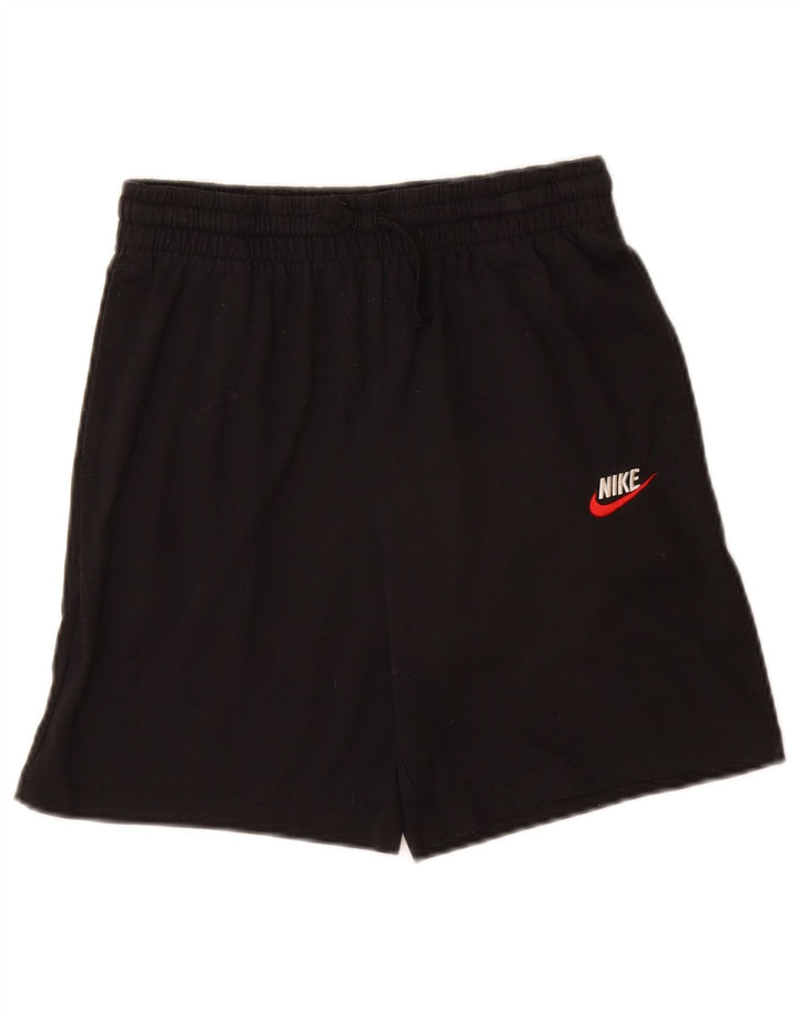 Short de sport Nike pour garçon, coupe standard, 12-13 ans, grand noir, polyester