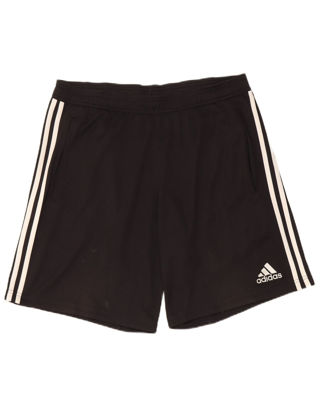 Adidas Short de sport Climacool pour homme - Large - Noir - Polyester color block