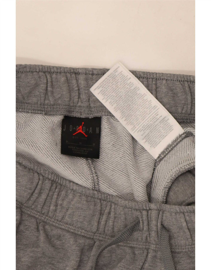 Jordan Pantalon de survêtement pour homme en coton gris moyen