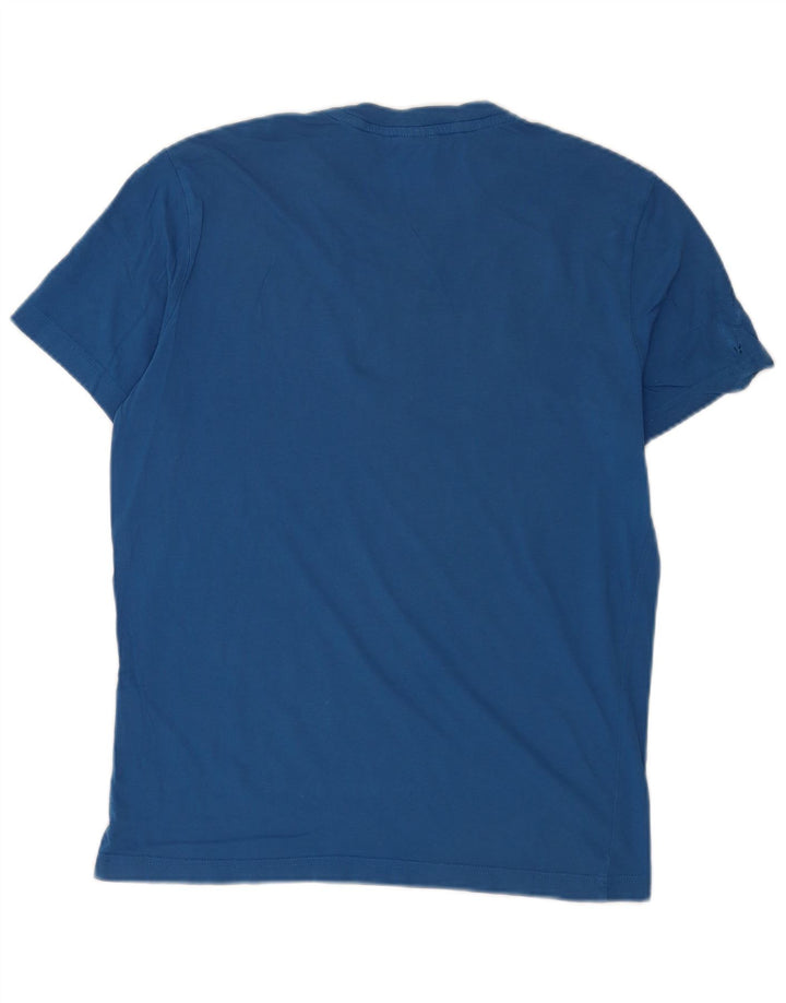 Champion T-Shirt Graphique Homme Petit Bleu Coton