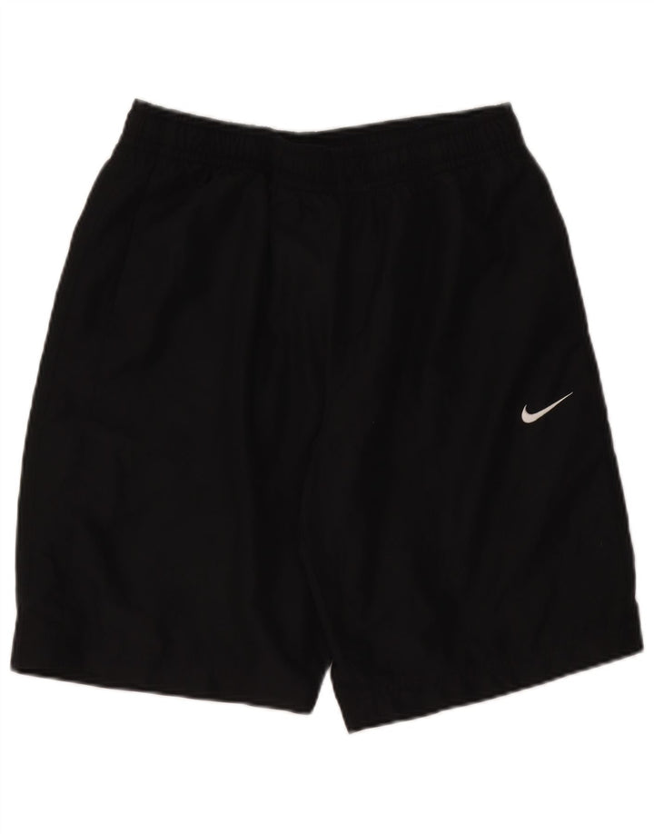 Short de bain Nike pour hommes, grand, noir, polyester