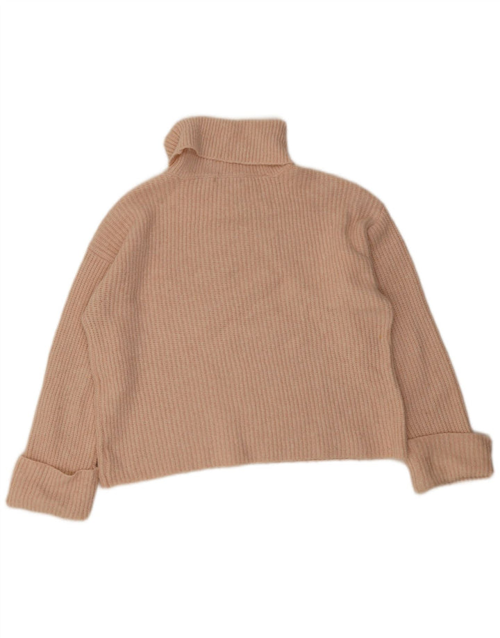 Marks & Spencer Pull col roulé pour femme UK 14 Orange moyen