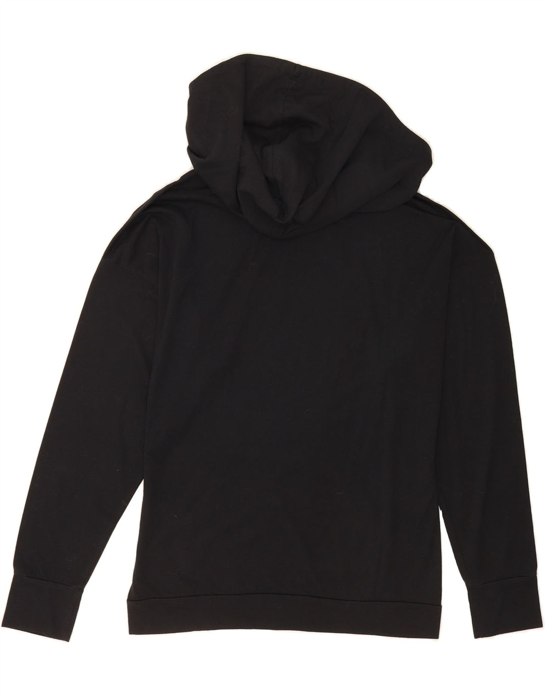 PUMA Womens Hoodie Jumper UK 14 Medium Black Vintage Puma and Second-Hand Puma from Messina Hembry 