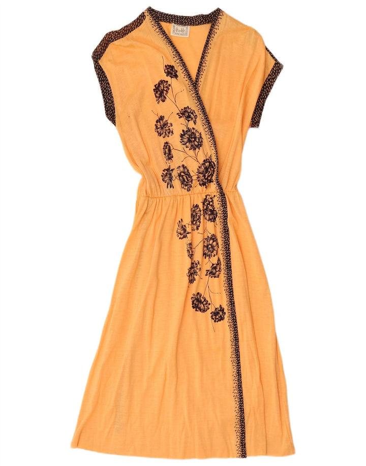 LILO Robe portefeuille pour femme UK 10 Petit rose floral