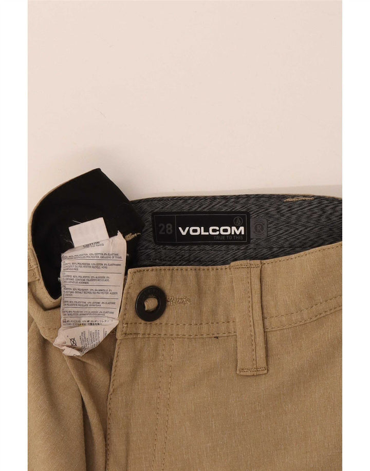 Volcom Short Chino Homme W28 Polyester Beige Moyen