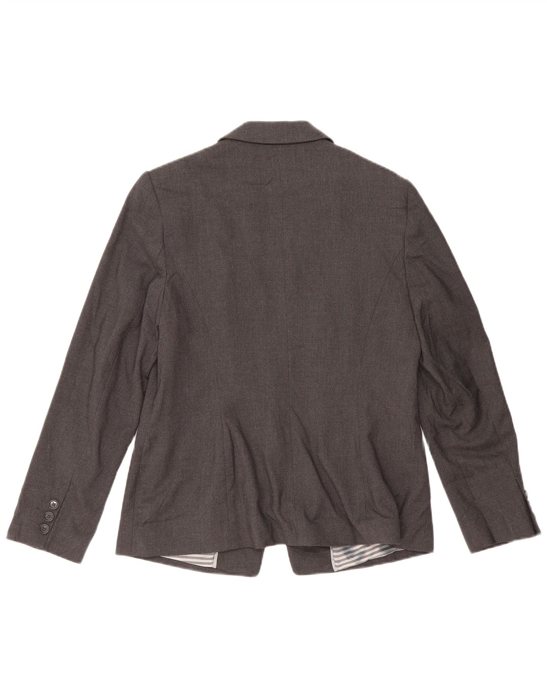 Marks & Spencer Veste Blazer 1 Bouton pour Femme UK 14 Grand Gris Moucheté