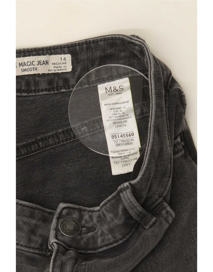 Marks & Spencer Jean slim The Magic pour femme UK 14 Medium W30 L28 Gris