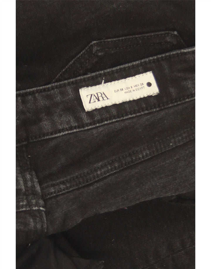 Zara Jean droit pour femme EU 38 Small W28 L27 Noir
