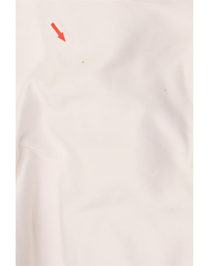 UNDER ARMOUR Pull à capuche graphique pour homme Large Blanc Colorblock Polyester