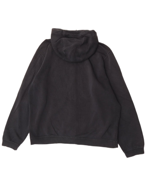 Nike Pull à capuche zippé pour homme XL en coton noir