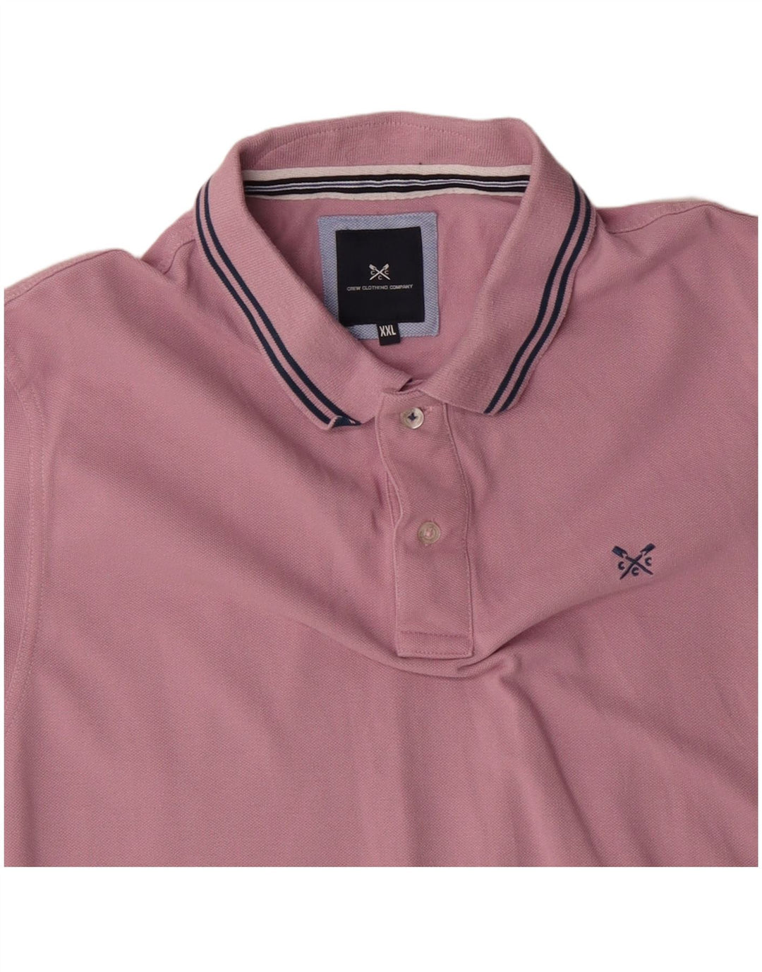Crew Clothing Polo Homme 2XL Rose Coton