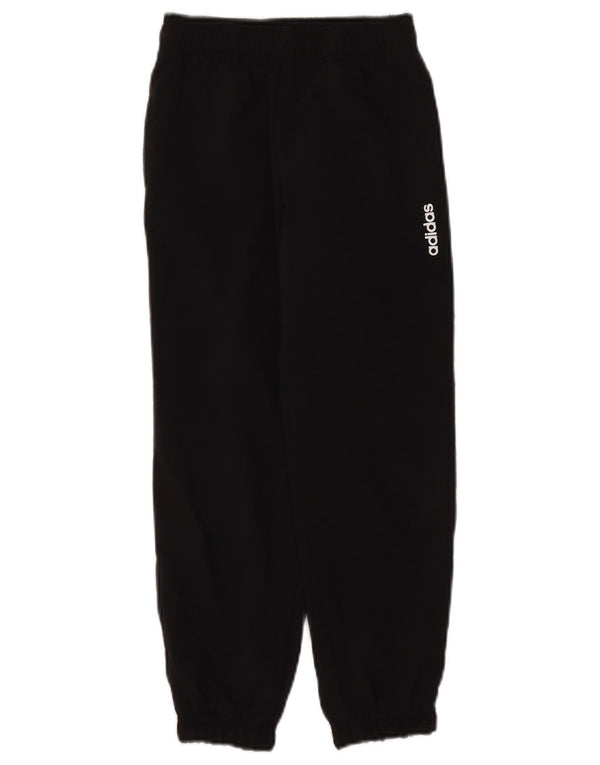 Adidas Pantalon de survêtement garçon Joggers 7-8 ans Noir Polyester