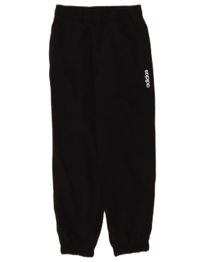 Adidas Pantalon de survêtement garçon Joggers 7-8 ans Noir Polyester