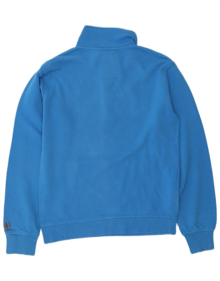 Helly Hansen Sweat-shirt à col zippé pour homme Workwear Graphic Taille S Bleu