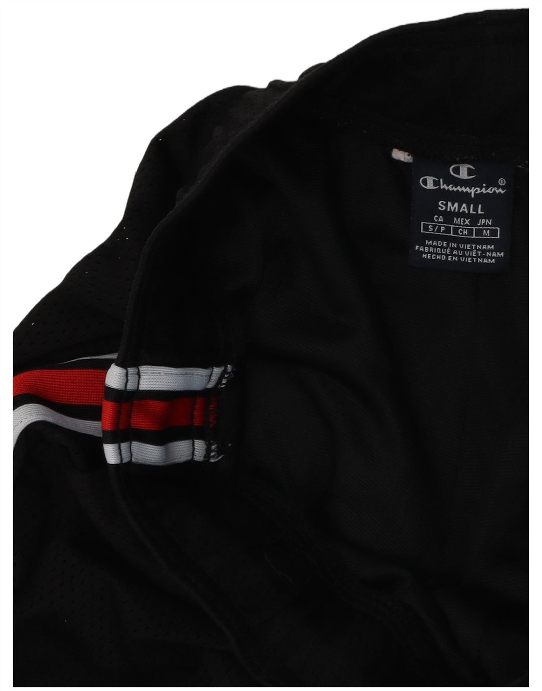 Champion Short de sport USA Graphic pour homme, petit, noir, polyester