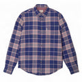 Ben Sherman Chemise Homme Grand Carreau Bleu Marine Coton