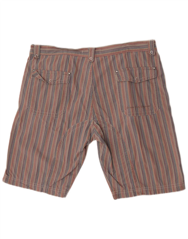Carrera Short Chino Homme W38 XL Rouge Rayé