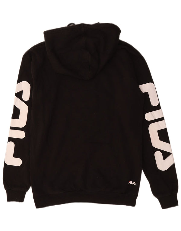 Fila Pull à capuche Graphic Homme XS Noir Coton