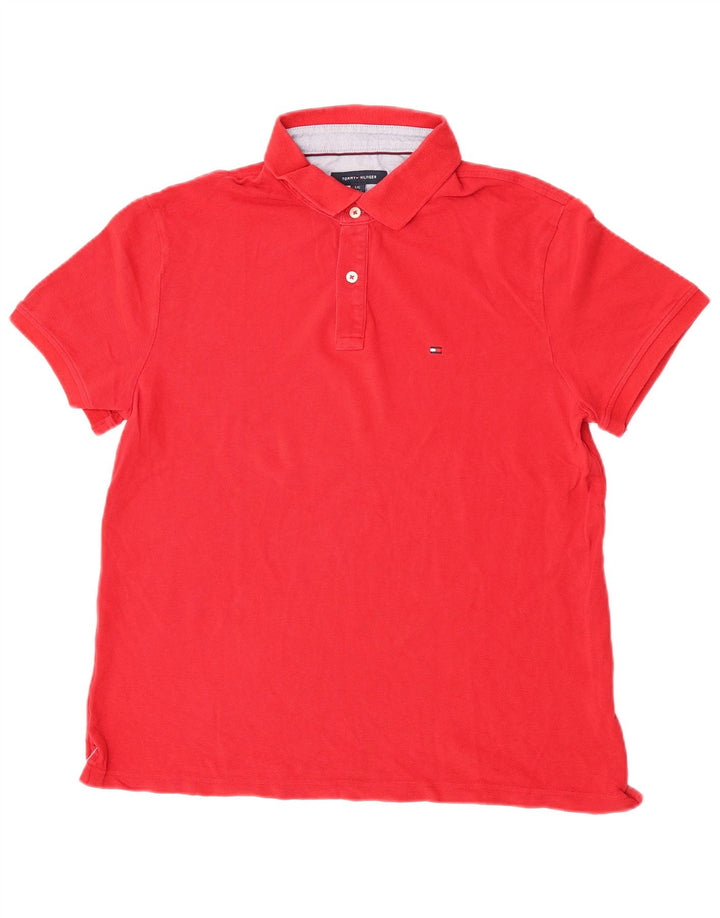 Tommy Hilfiger Polo Homme Grand Rouge