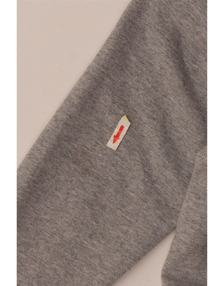 CHAMPION Pull à capuche graphique homme petit gris coton