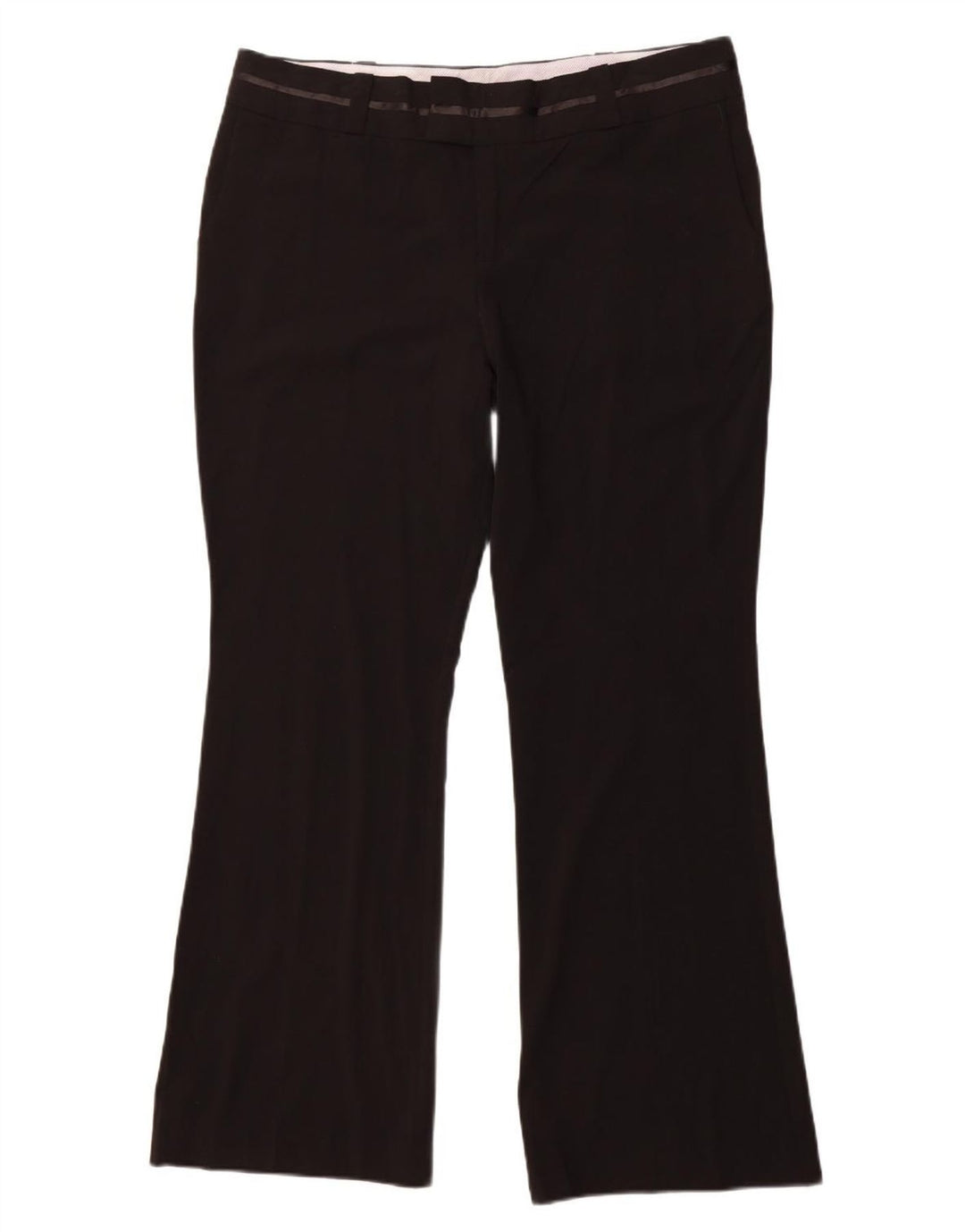 MOSSIMO Pantalon de costume bootcut taille haute pour femme US 16 2XL W38 L32 Noir