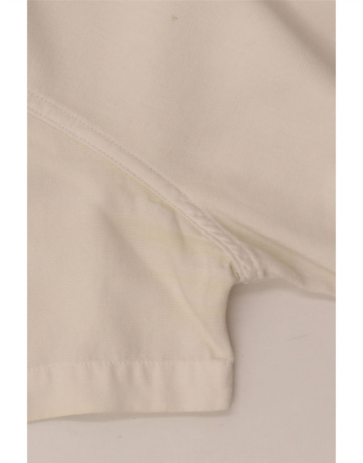 MURPHY & NYE Chemise à manches courtes Marine Heritage pour femme UK 14 Blanc moyen