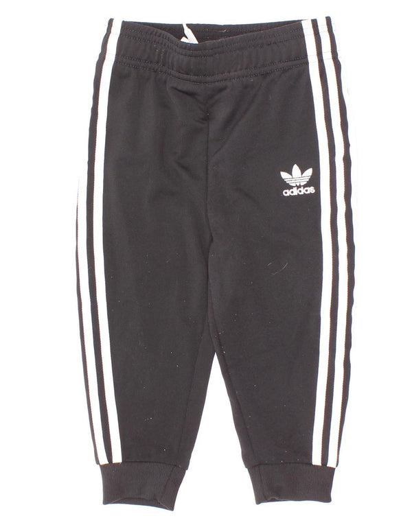 Adidas Pantalon de survêtement pour bébé garçon 12-18 mois Noir