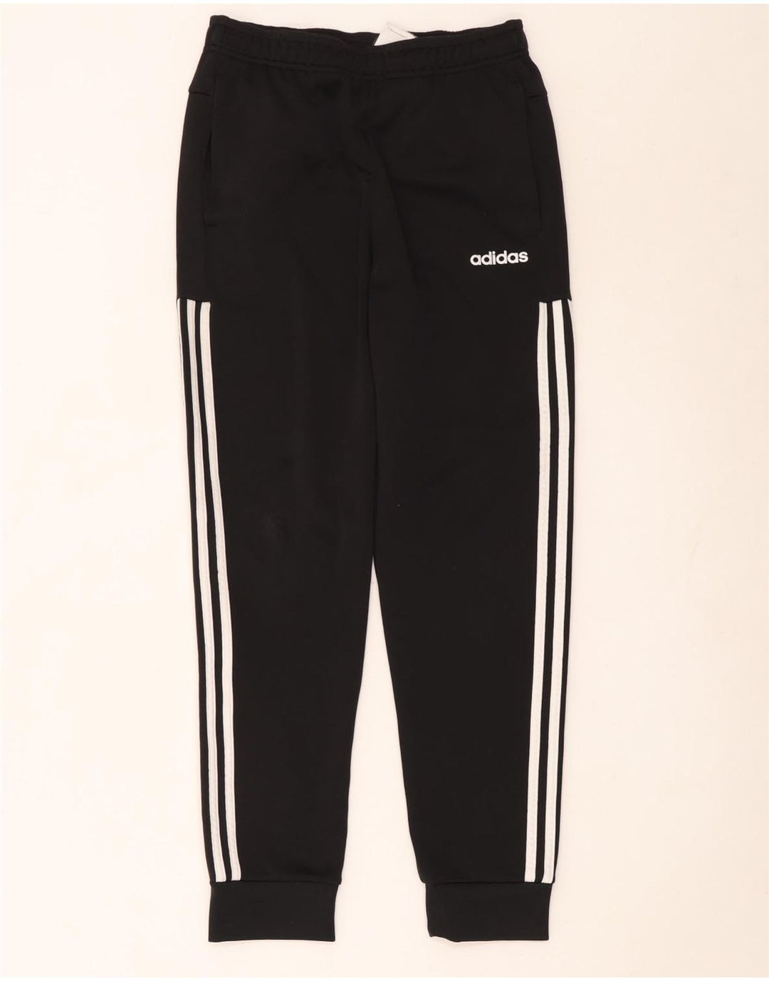 Adidas Pantalon de survêtement pour homme Pantalon de jogging Petit Noir Polyester