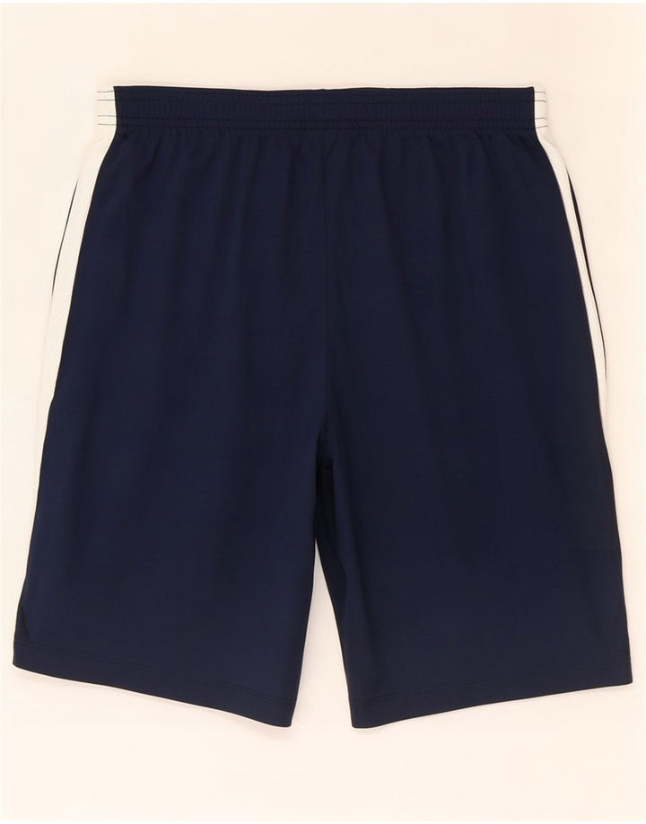 Nike Short de Sport Dri Fit Homme Bleu Marine Moyen Colorblock