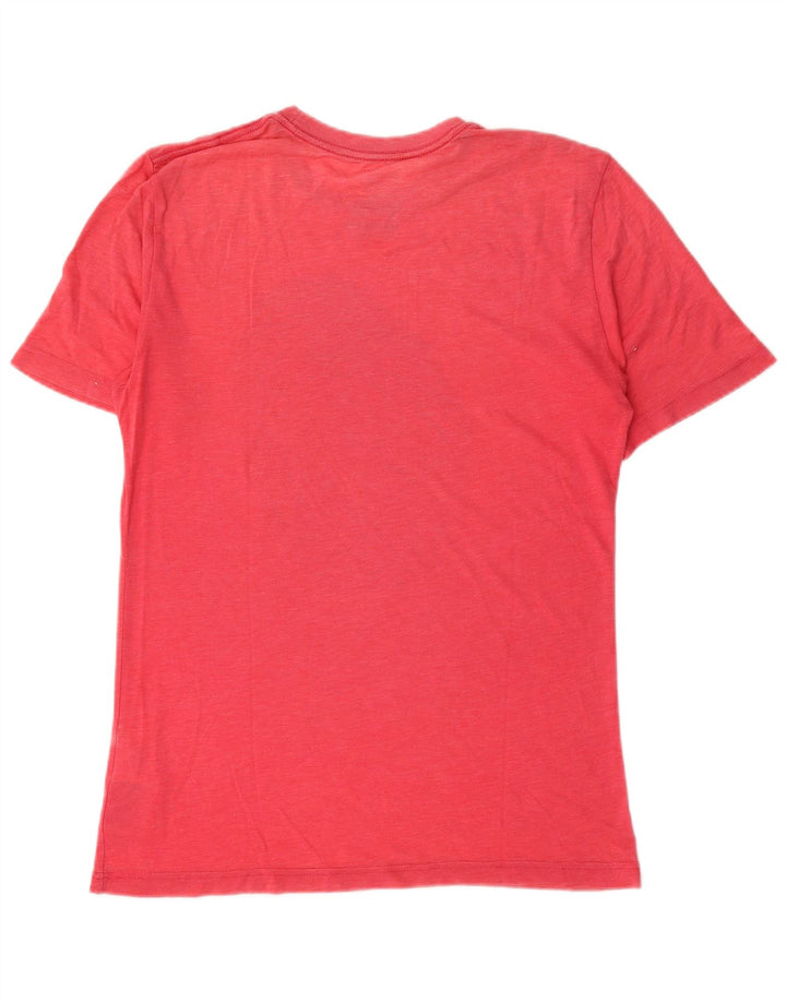 Nike Mens Regular Fit Graphic T-Shirt Haut Rouge Moyen Polyester