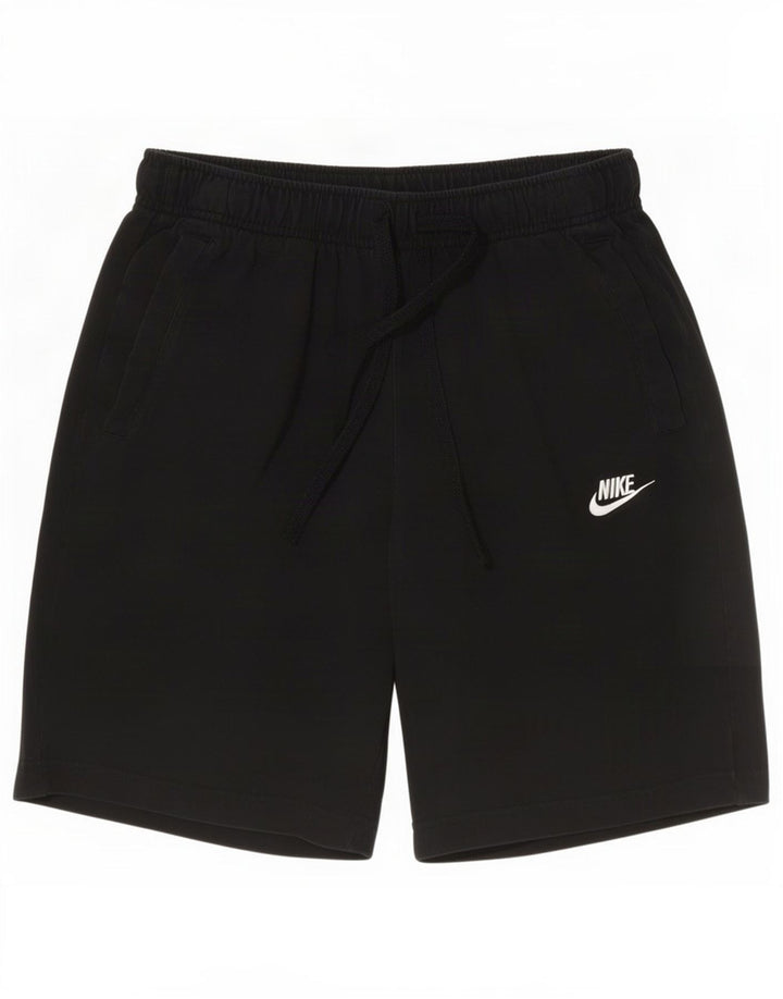 Nike Short de sport pour homme Petit en coton noir