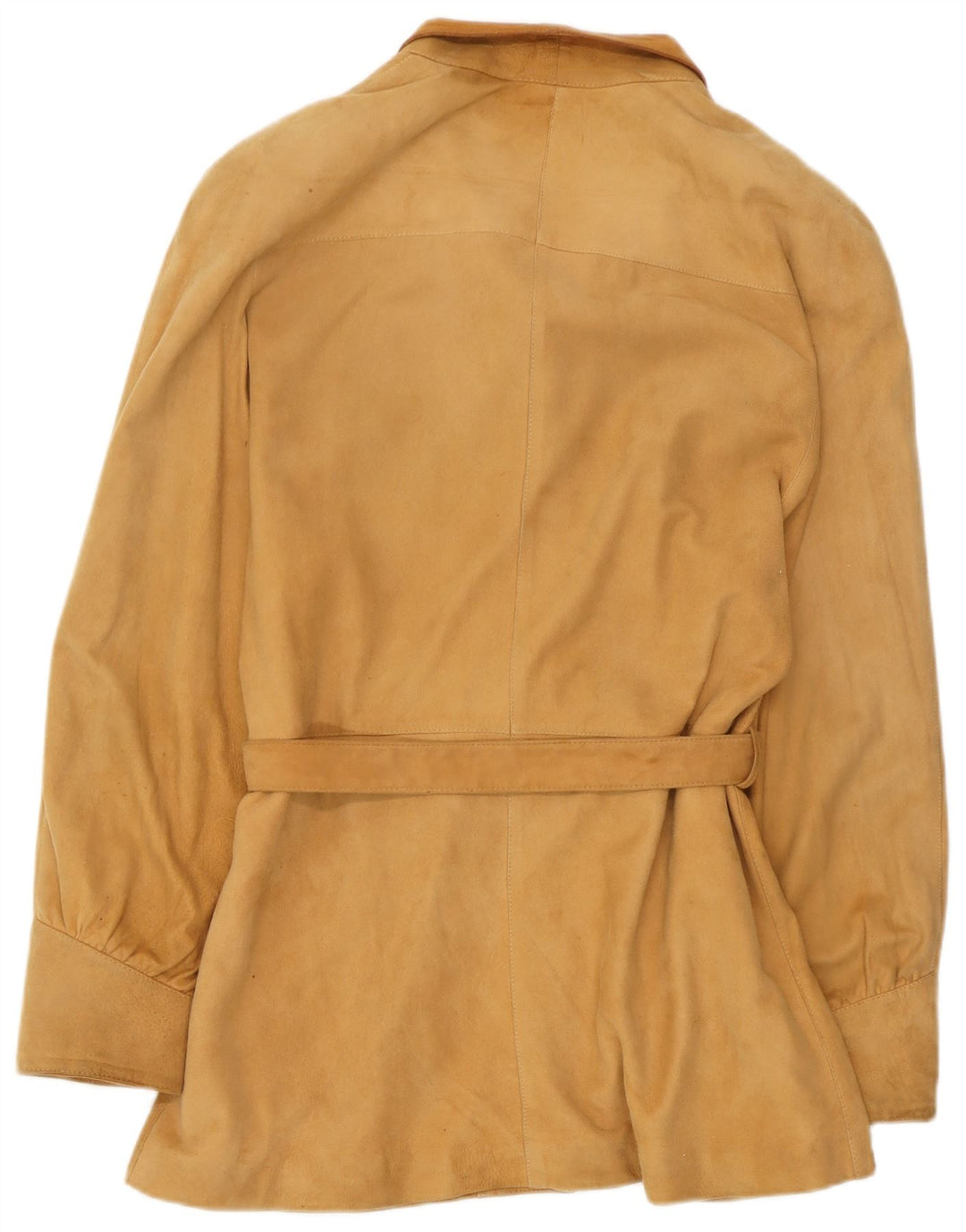 veste en daim femme vintage IT 44 Beige moyen